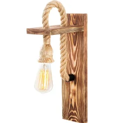 Applique murale Erebos bois - 11x18x40cm