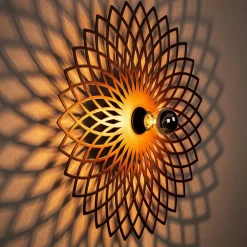 Applique murale Fellini cuivre - 50x12x50 cm