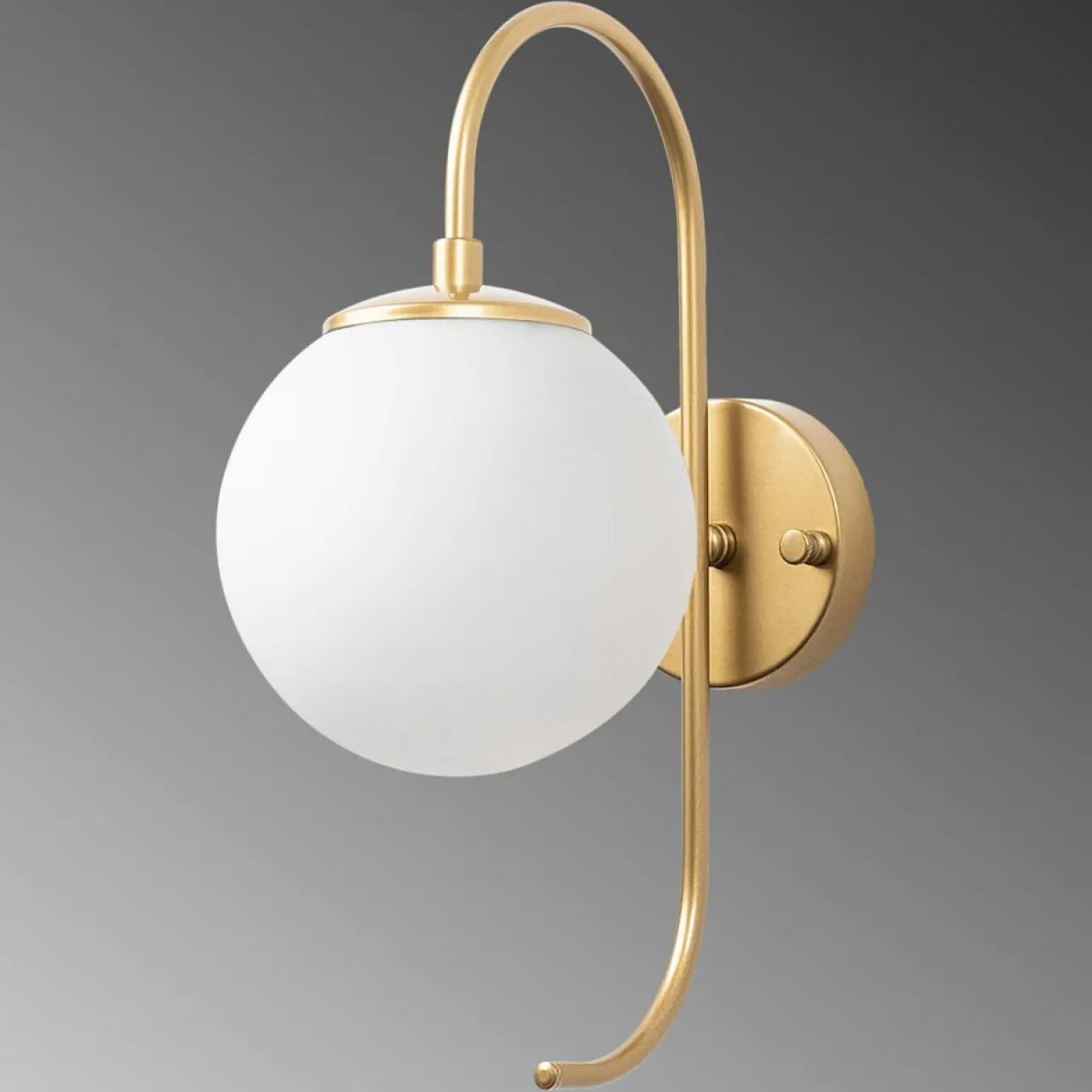 Applique murale Jewel dorée - 36 ccm