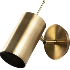 Applique Murale Kem dorée - 9x22x23 cm