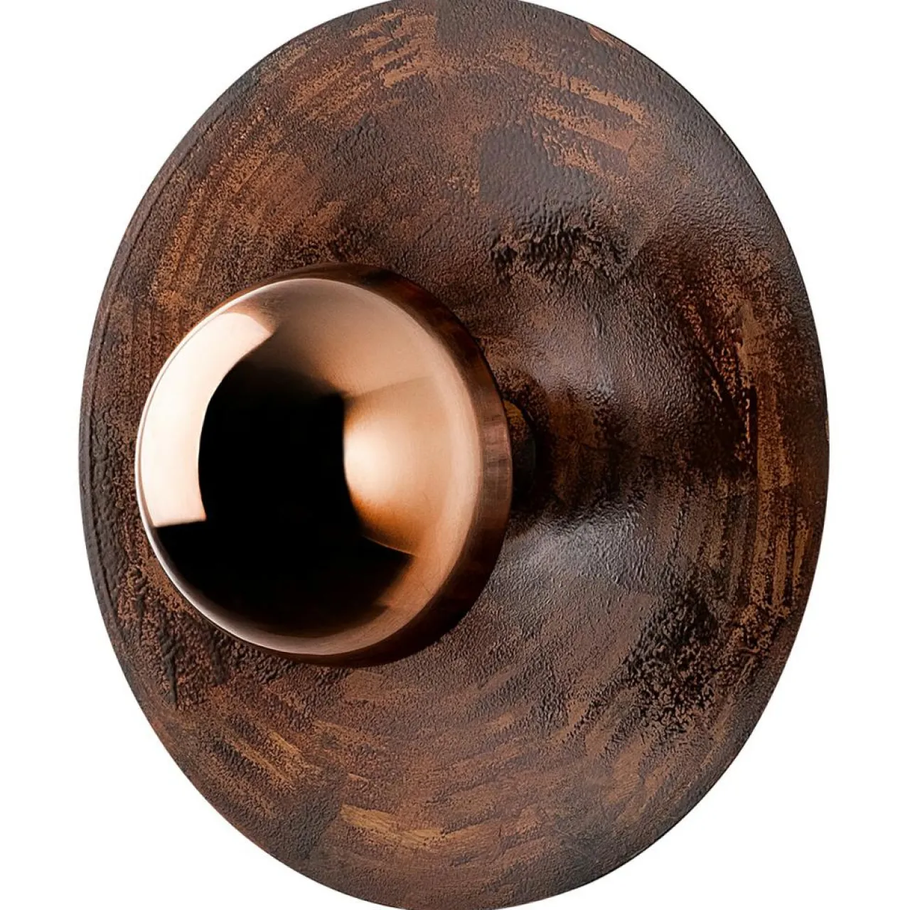 Applique murale Kurt bronze - D.38x31 cm