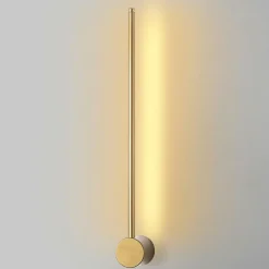 Applique murale Sword dorée - 62x10x7 cm