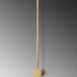 Applique murale Sword dorée - 62x10x7 cm