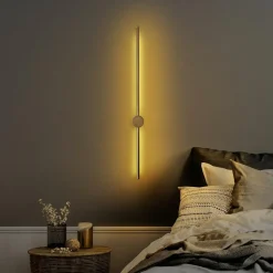 Applique murale Sword dorée - 91x10x7 cm