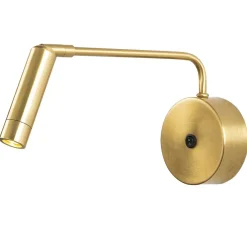 Applique murale Ugur jaune/noir - 10x27x15 cm