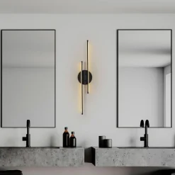 Applique murale Umut noire - 17x86 cm