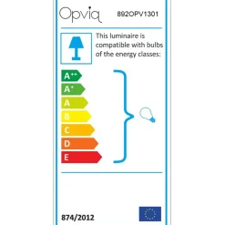 Applique Murale Yildo noir/cuivre - 17x28x28 cm