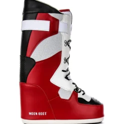 Après-ski blanc/rouge/noir