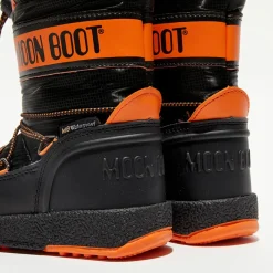 Après-ski Sport noir/orange