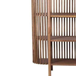 Armoire ajourée manguier boston naturel - 127x50x178 cm