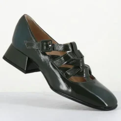 Babies en Cuir 5516 lux vertes