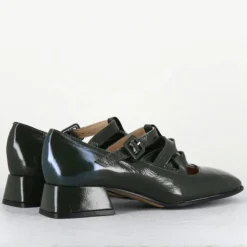 Babies en Cuir 5516 lux vertes