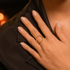 Bague Albina en Argent doré