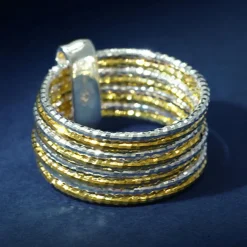 Bague Alcor en Argent bicolore