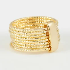 Bague Alcor en Argent doré