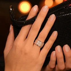 Bague Amos en Argent