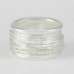 Bague Amos en Argent