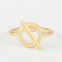 Bague Arion en Argent doré