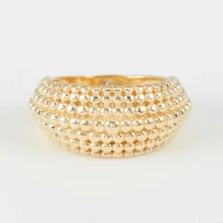 Bague Atlas en Argent doré