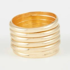 Bague Chara en Argent doré