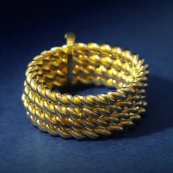 Bague Mismar en Argent doré