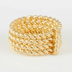 Bague Mismar en Argent doré