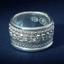 Bague Perse en Argent