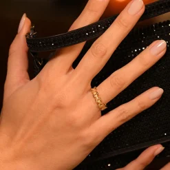 Bague Selvaggia en Argent doré