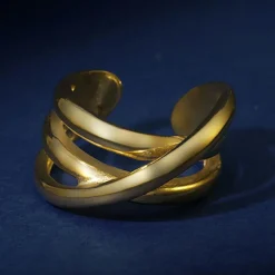 Bague Sveva en Argent doré