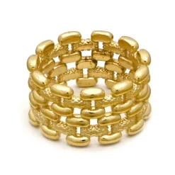 Bague Zelmira en Argent doré