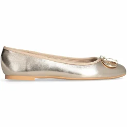 Ballerines Dafne en Cuir dorées