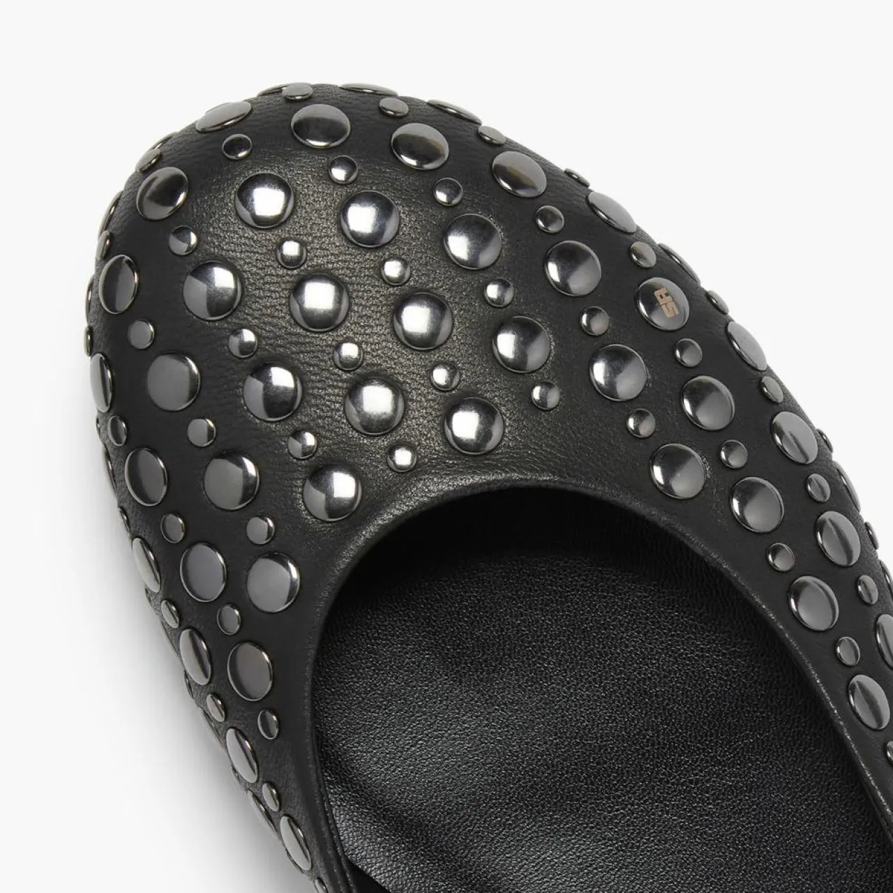 Ballerines en Cuir Beaune noires