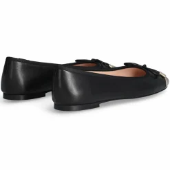 Ballerines en Cuir Dafne noires