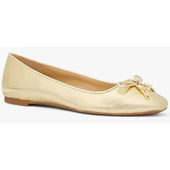 Ballerines en Cuir Noriflat dorées