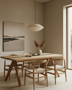 Bandung - Table repas en teck massif