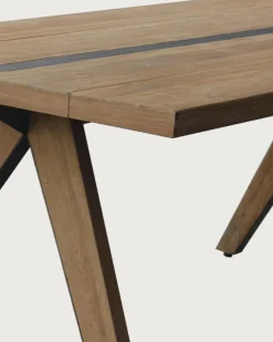 Bandung - Table repas en teck massif