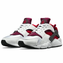 Baskets Air Huarache Run blanc/rouge