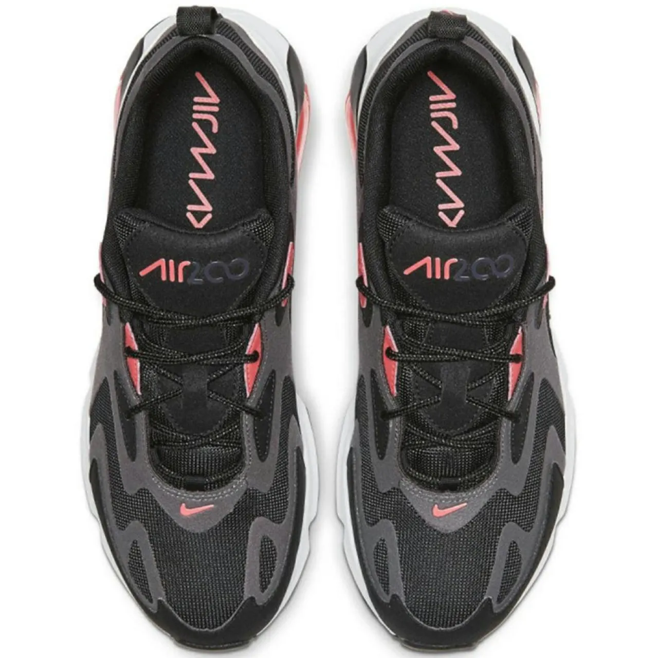 Baskets Air Max 200 gris/noir/rose