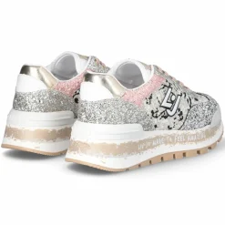 Baskets Amazing noir/argenté rose