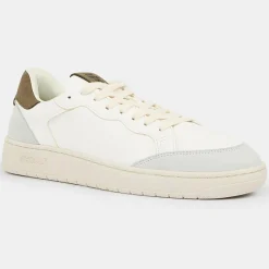 Baskets Aralalf blanc/kaki