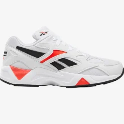 Baskets Aztrek 96 blanc/noir/orange