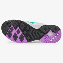 Baskets Aztrek blanc/Vioelt/Rose