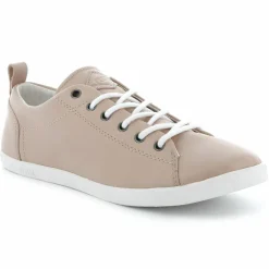 Baskets basses en Cuir Bel rose clair