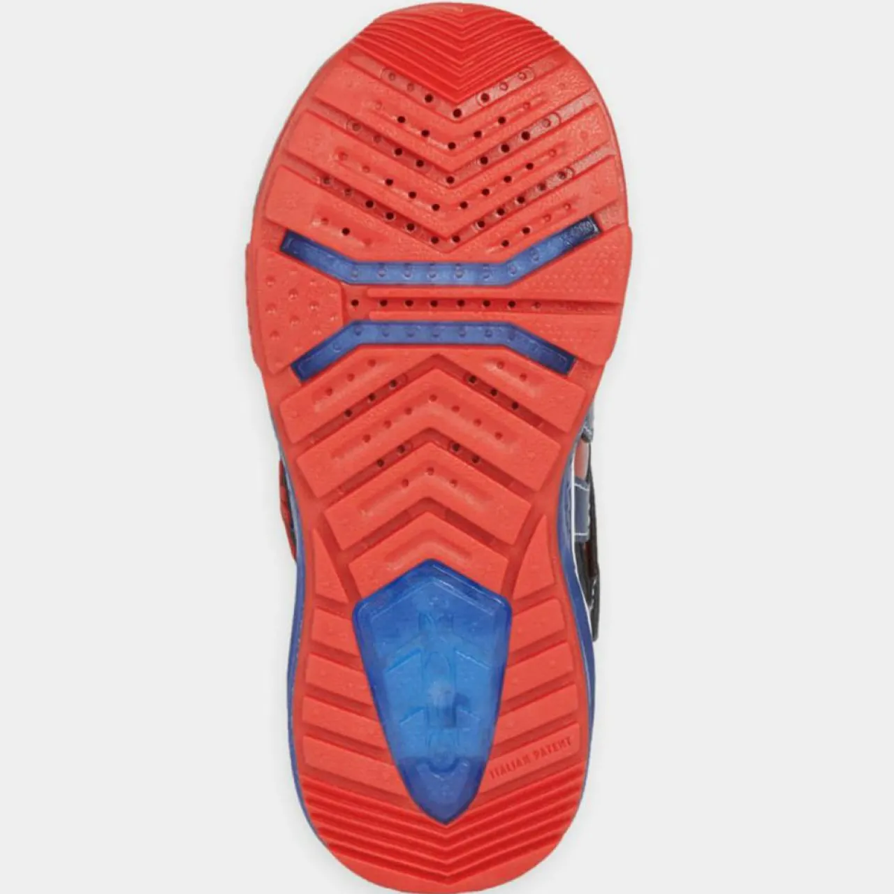 Baskets Bayonyc Spider-Man Geox x Marvel bleu/rouge