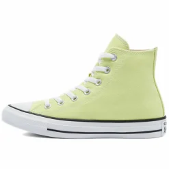 Baskets Canvas Hi vert jaune
