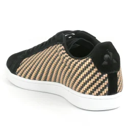 Baskets Courtset noir/rose