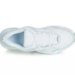 Baskets en Cuir & Mesh M2K Techno blanches