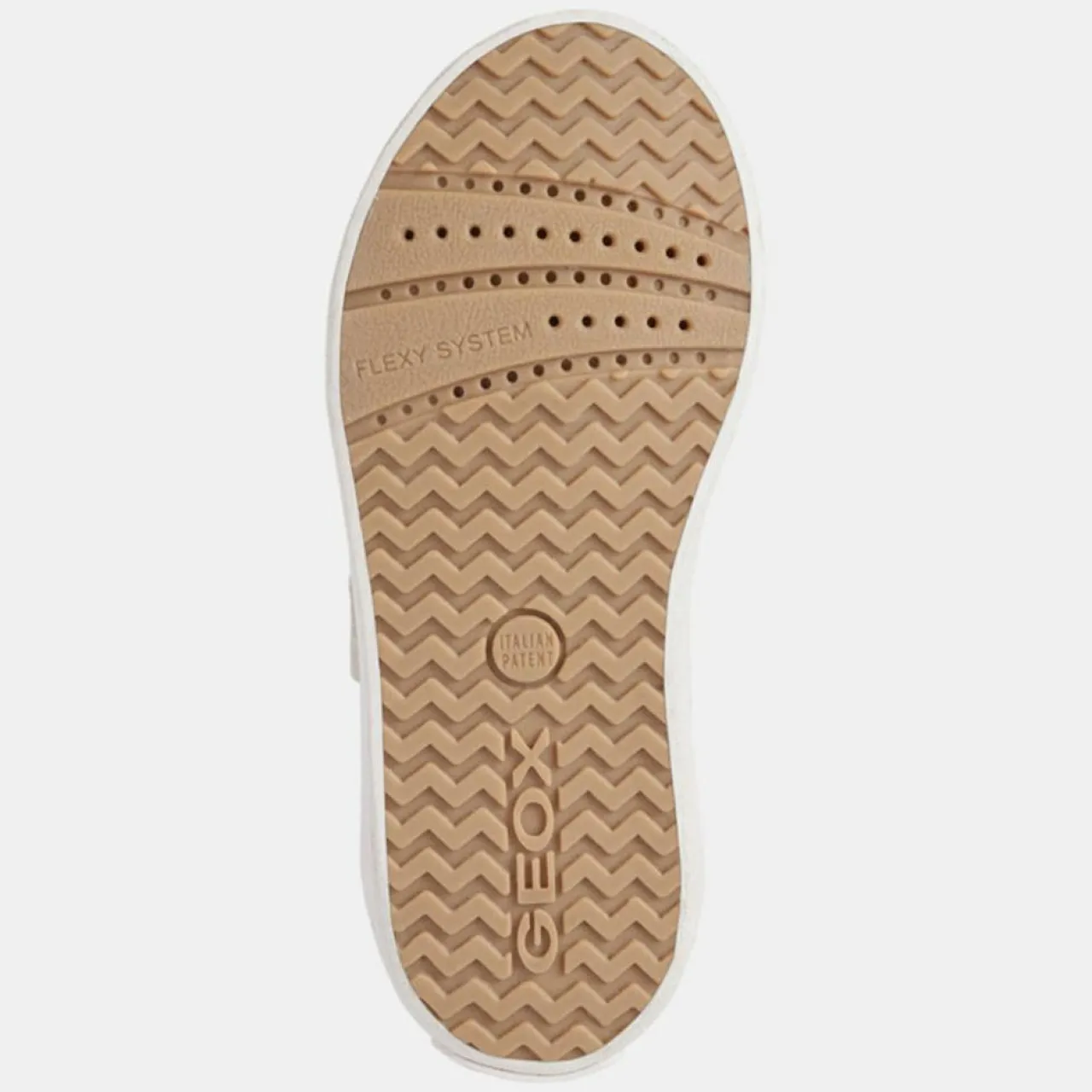 Baskets en Cuir & Textile Kilwi blanches