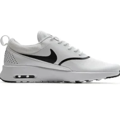 Baskets en Cuir & Tissu Air Max Thea blanc/noir