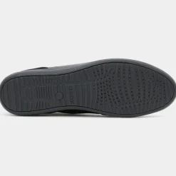 Baskets en Cuir & Velours de Cuir Myria noires